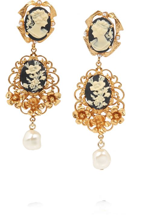 dolce gabbana fake earrings